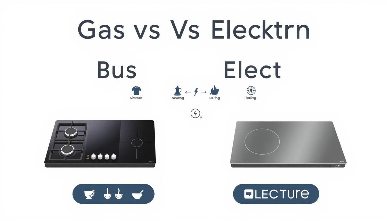 gaz ou électricité pour cuisiner