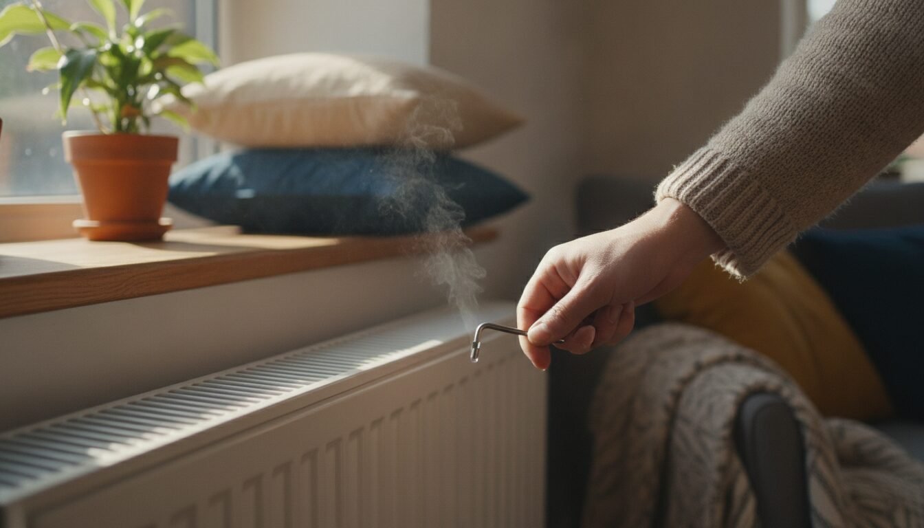 peut on purger un radiateur en marche