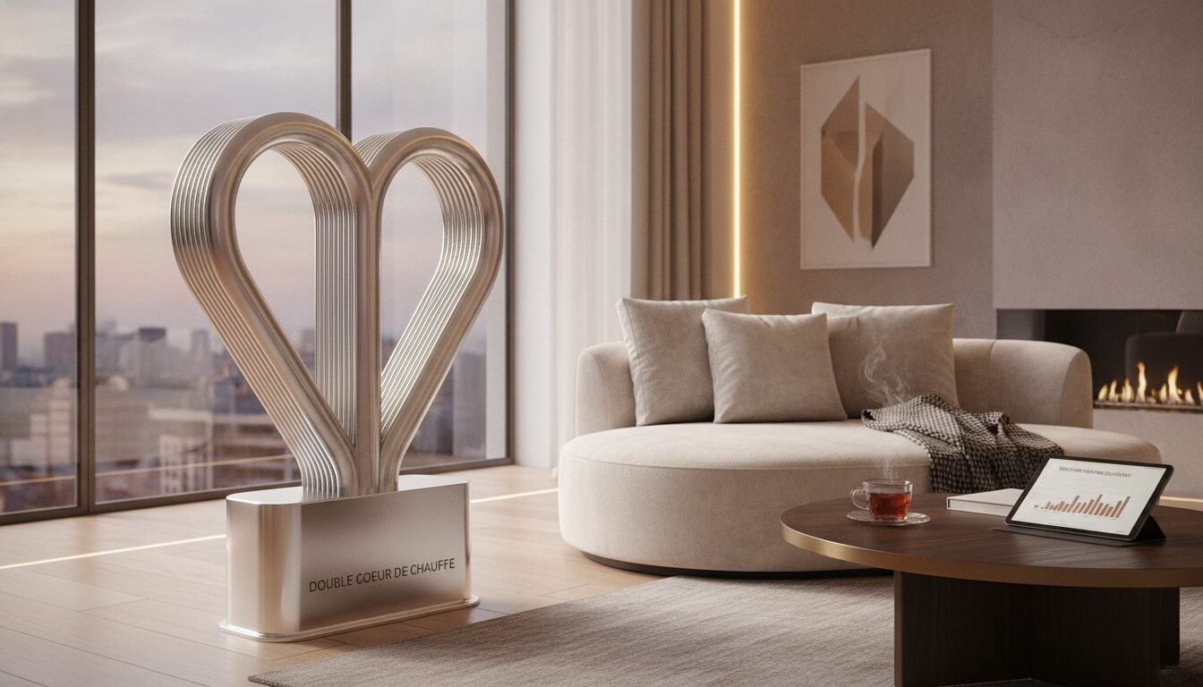 radiateur double coeur de chauffe