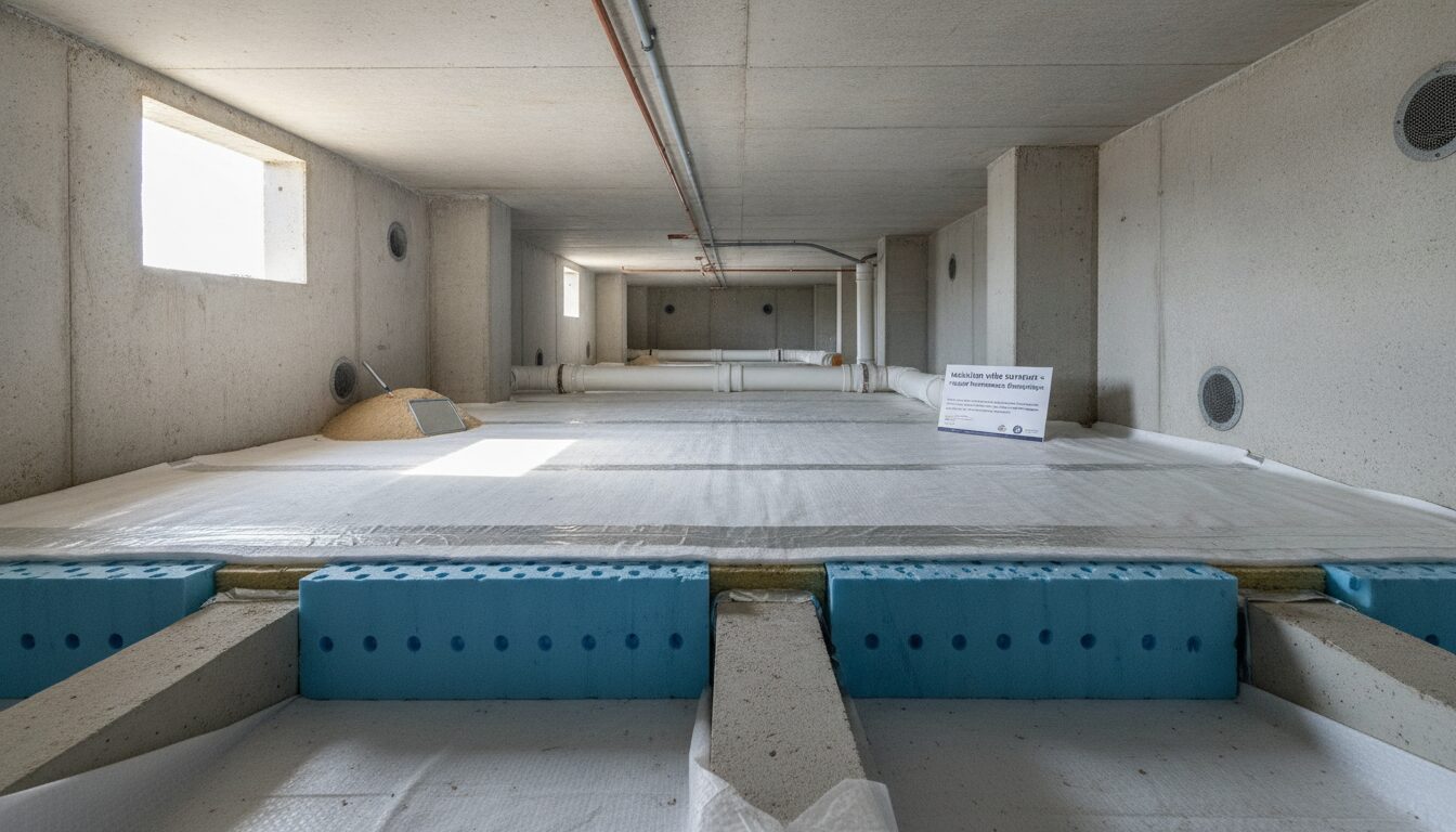 isolation vide sanitaire