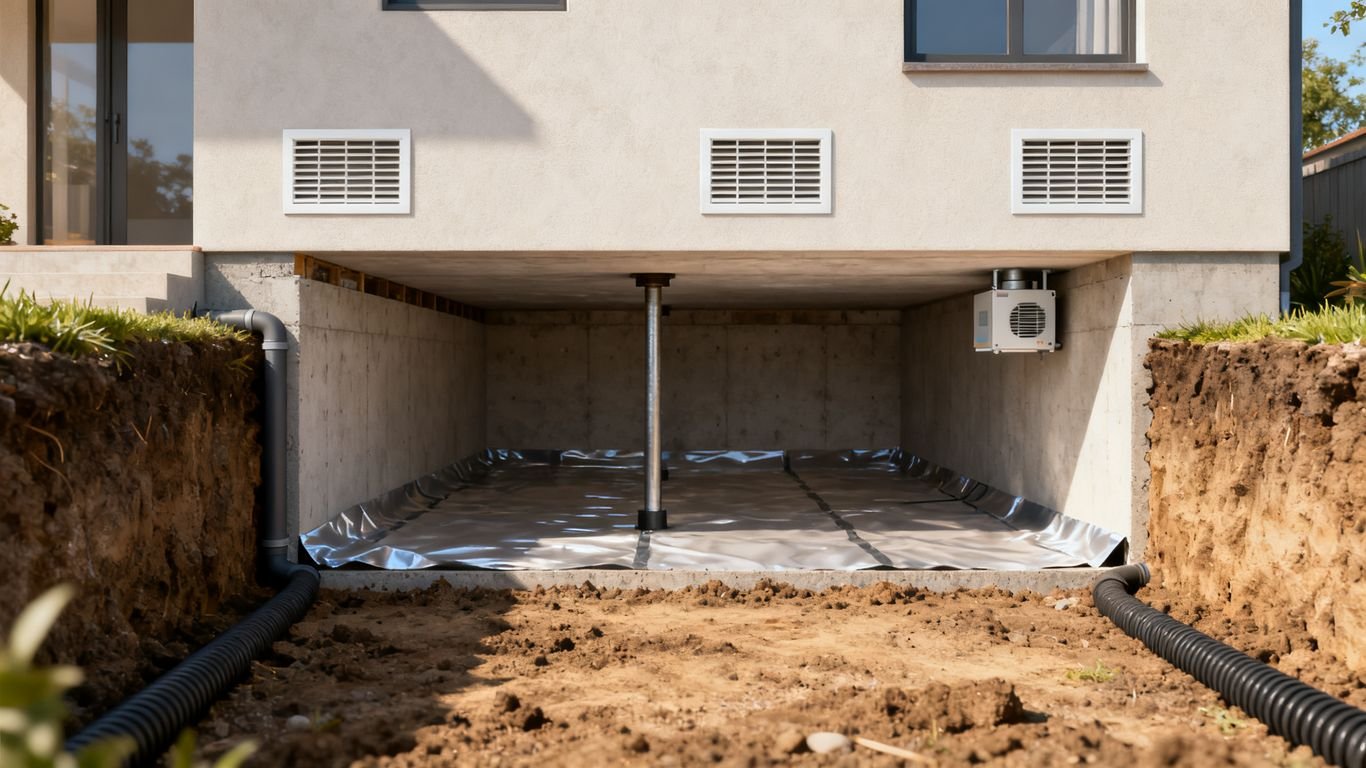 comment ventiler un vide sanitaire : solutions efficaces